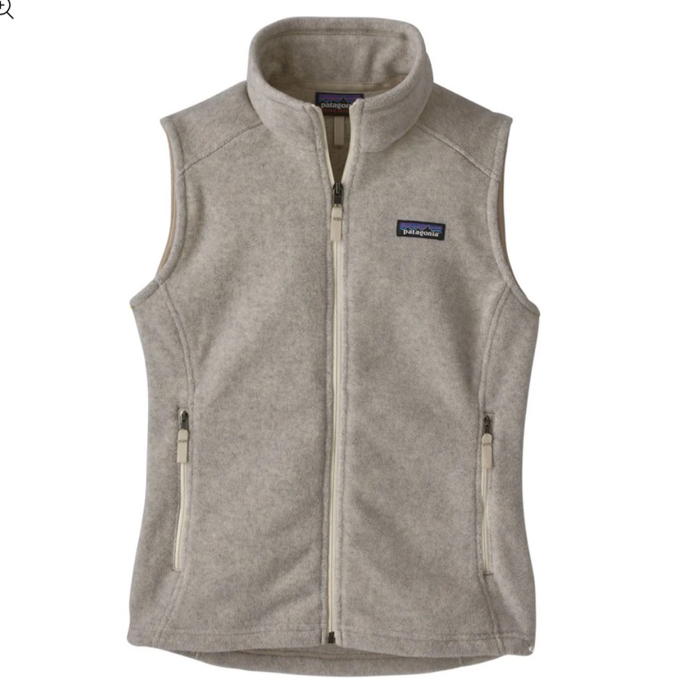 Patagonia Synchilla Fleece Vest - Large - Oatmeal Heather
